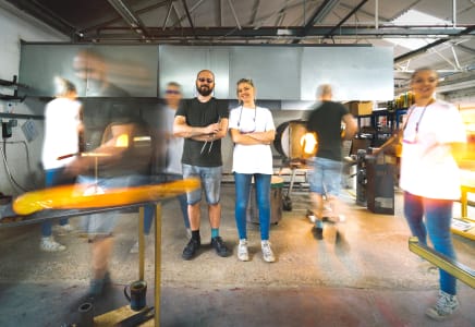 Blowfish Glass  classes in London
