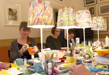 Papershades crafts classes in London