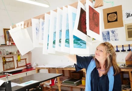 Lavender Print School art classes in London