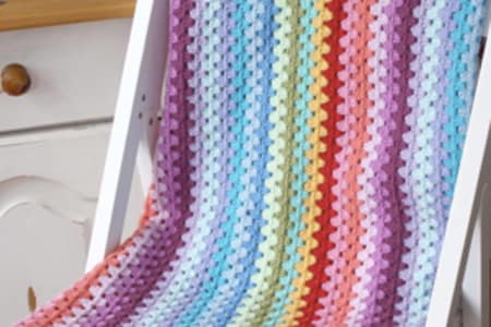 Beginners Crochet: Granny Stripes