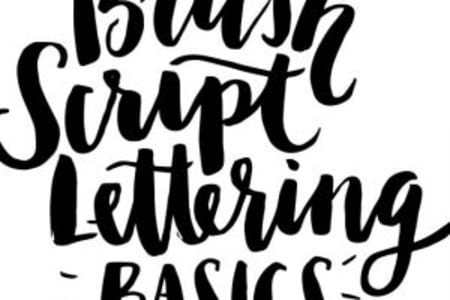 Beginner's Brush Lettering Calligraphy