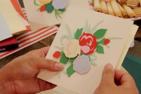 Paper Cutting Art Class