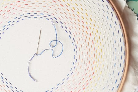 Stitch Therapy - Mindful Embroidery Workshop