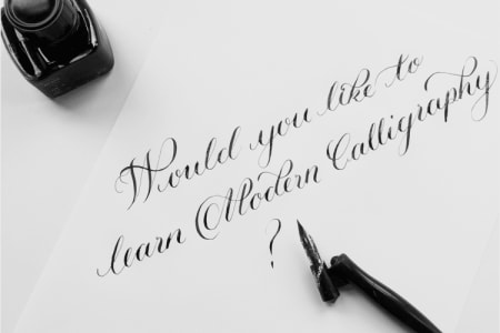 Beginners Modern Calligraphy