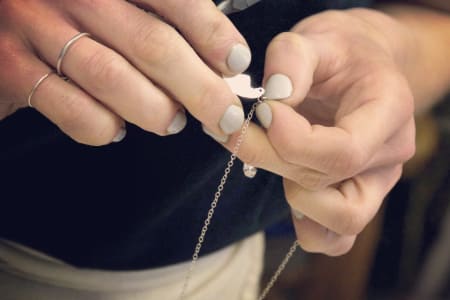 One Day Silver Layered Pendant Workshop