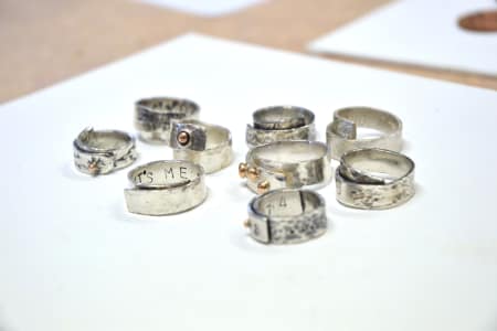 One Day Silver Wrap Ring Workshop
