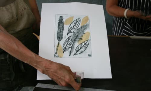 Collagraph & Drypoint Printmaking | Obby