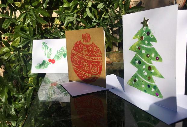 printing own christmas cards
