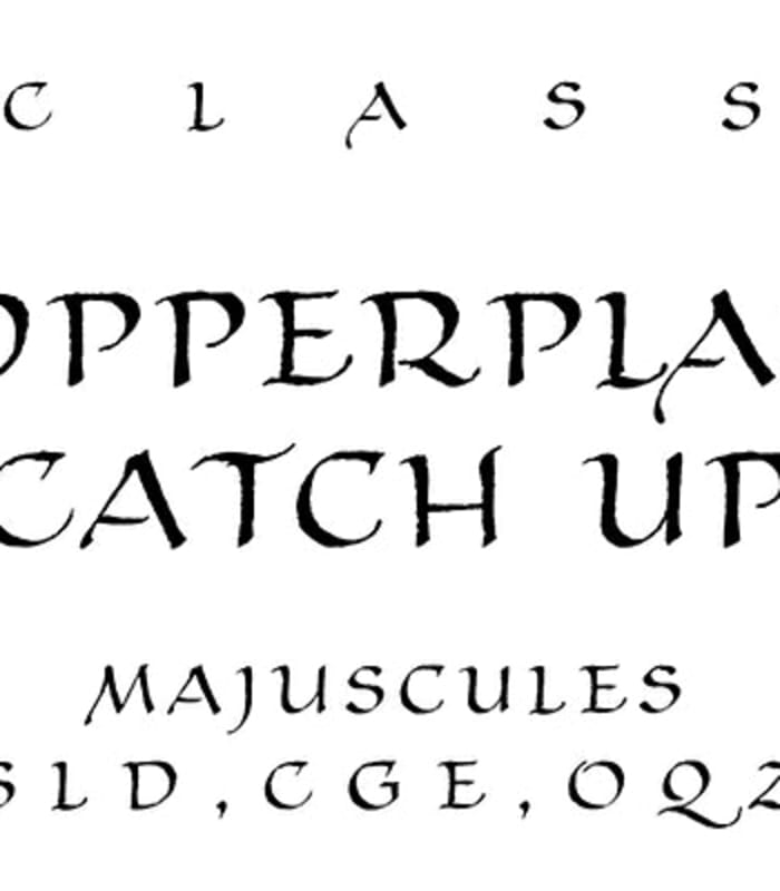 Class Copperplate Catch Up S L D C G E S O Q Z Obby