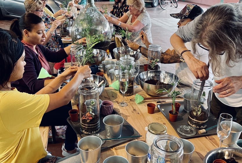 Terrarium MasterClass with Glass Gardens London Obby