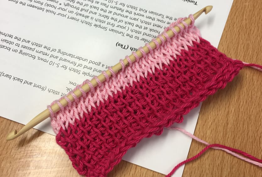 Class Intro to Tunisian Crochet