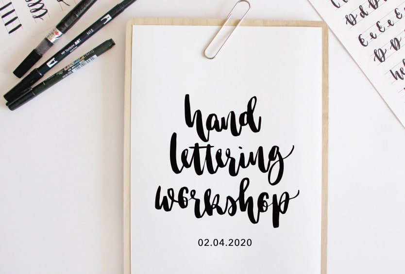 Brush Lettering Create Your Own Greeting Cards Obby