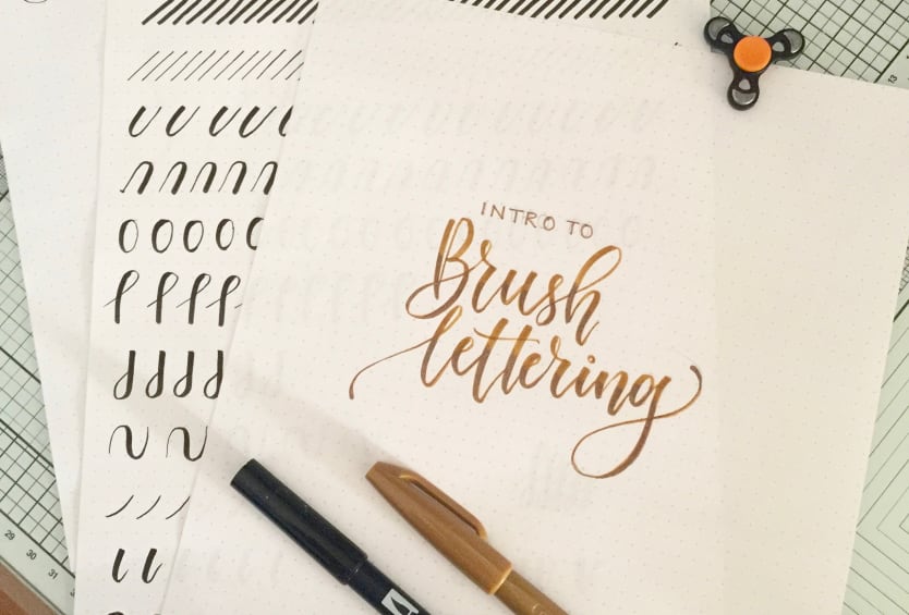 Brush pen Calligraphy for Beginners