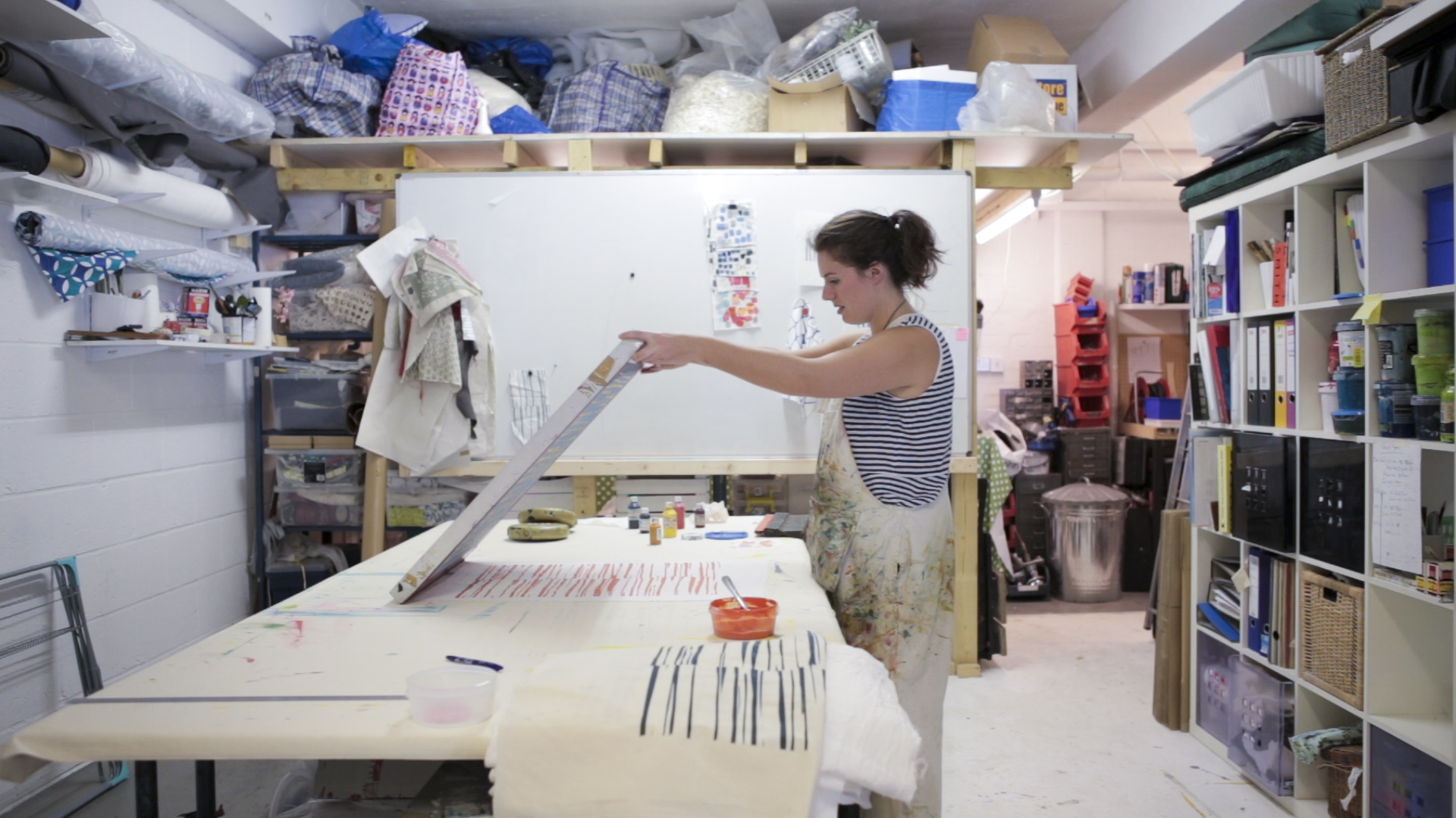 Textile Screen Printing Workshop by Georgia Bosson - art in London