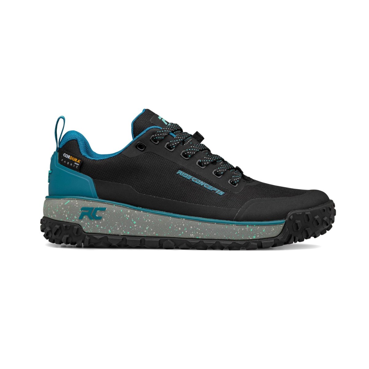 Ride Concepts Flume Women's Shoes Black / Tahoe Blue UK 3