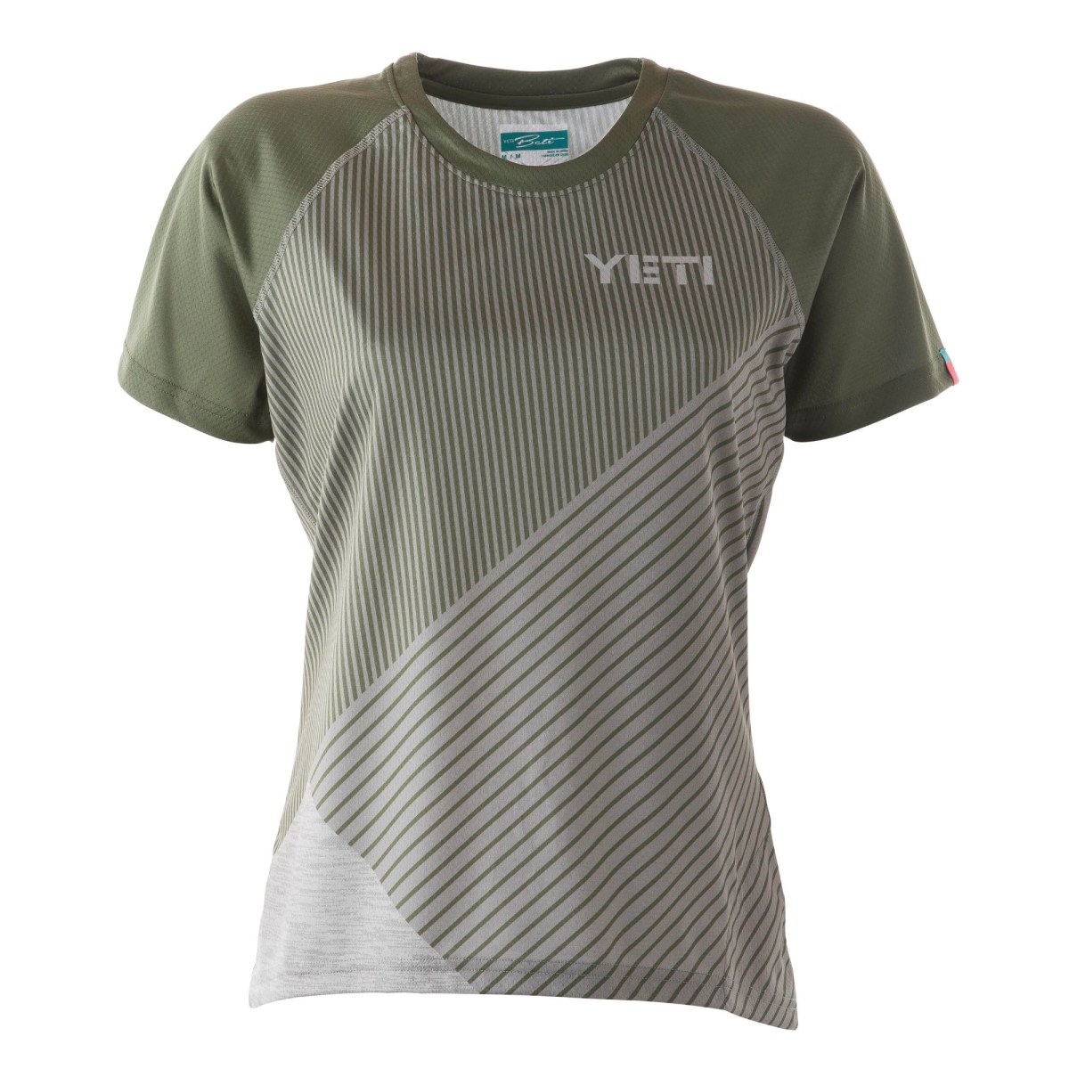 Yeti Monarch Women's Jersey Gunmetal/Green S