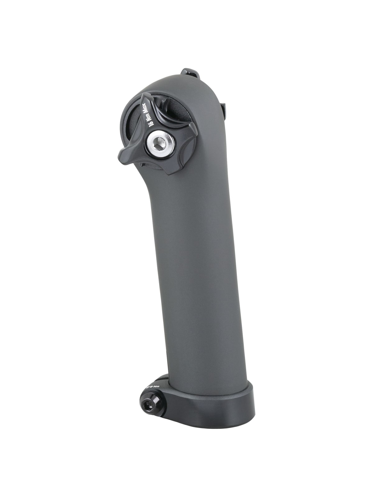 Colour-Matched Matte Carbon Seat Mast Cap & 7 mm Round Ears