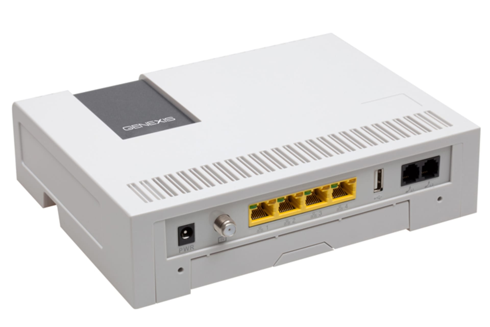 Foto av fibermodemet DRG700.