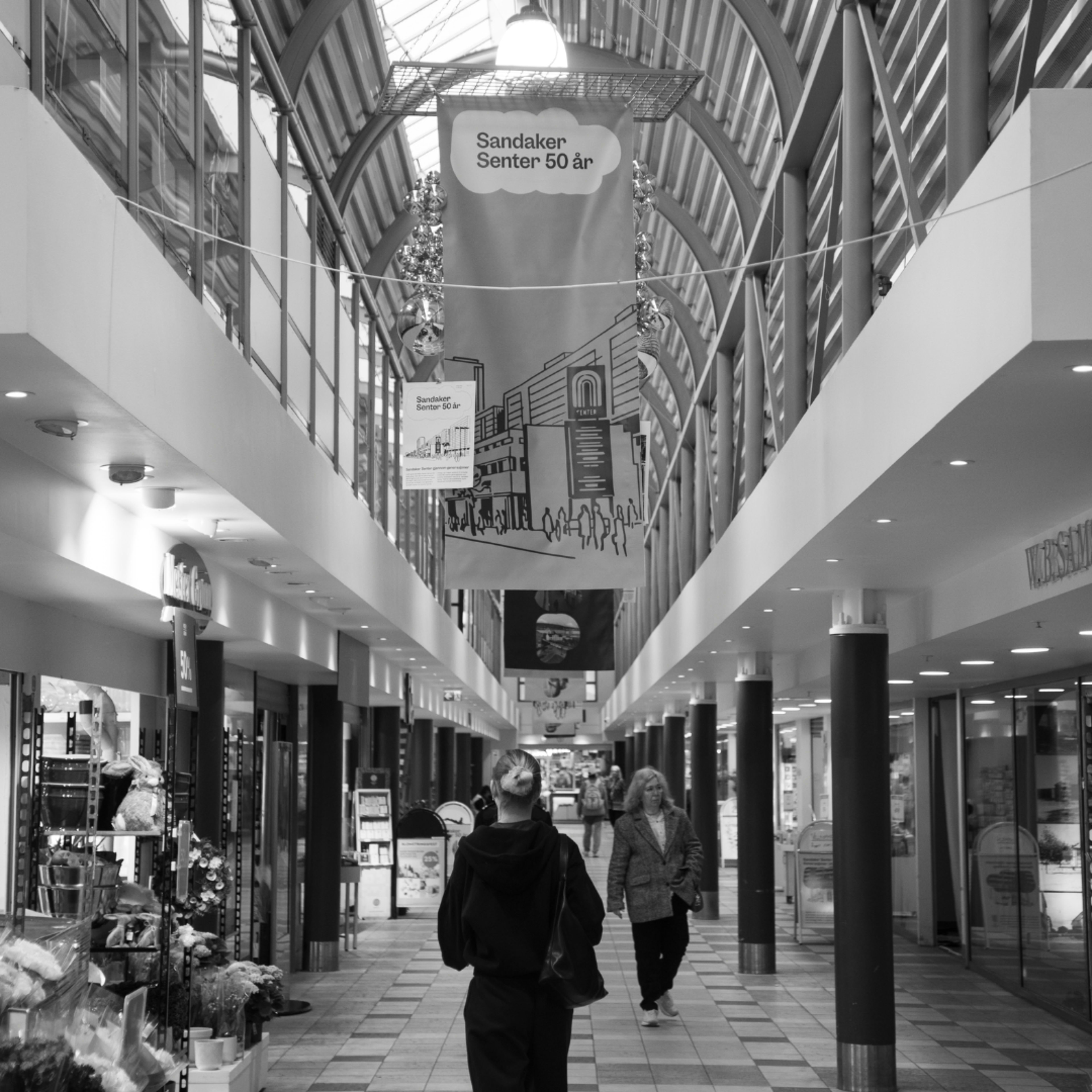 Sandaker Senter utstilling.
