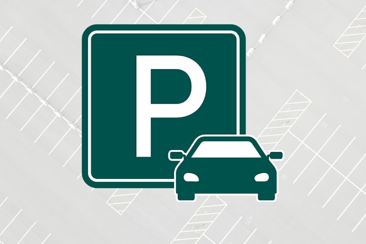 Bilde med parkeringsskilt