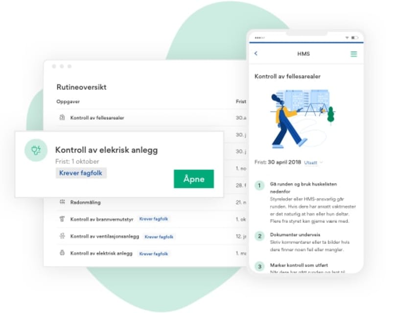 Illustrasjon av HMS-modulen