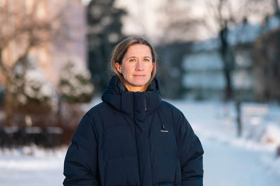 Portrett av styreleder i Myren borettslag, Julie Kathrine Andresen.