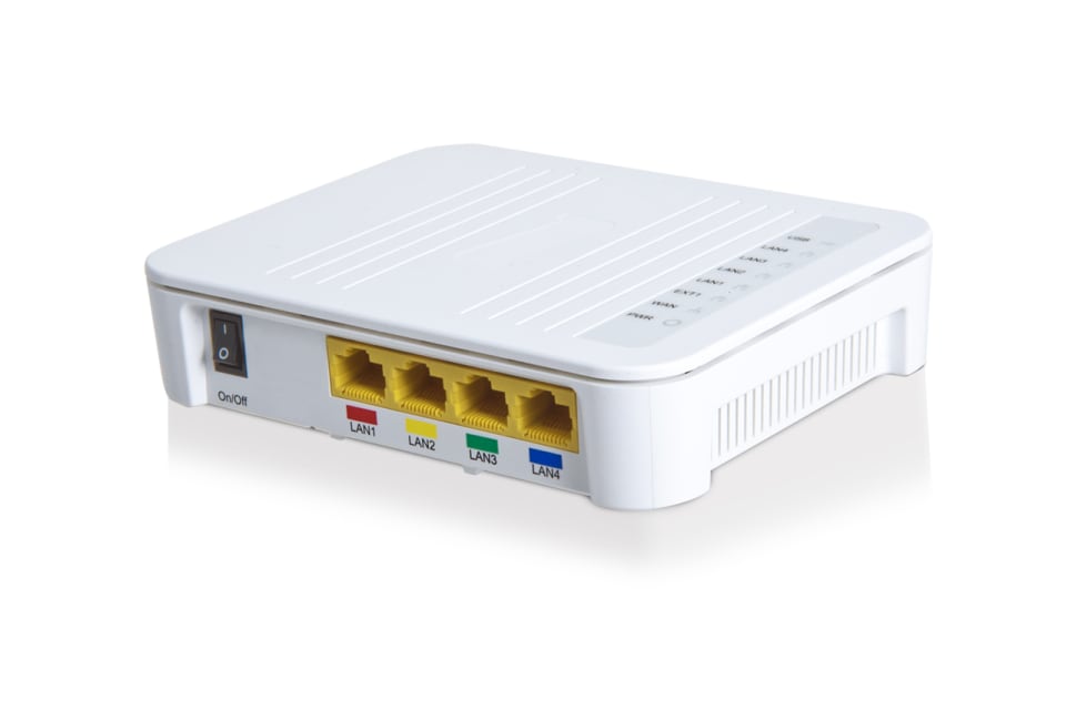 Foto av fibermodemet XG6846.