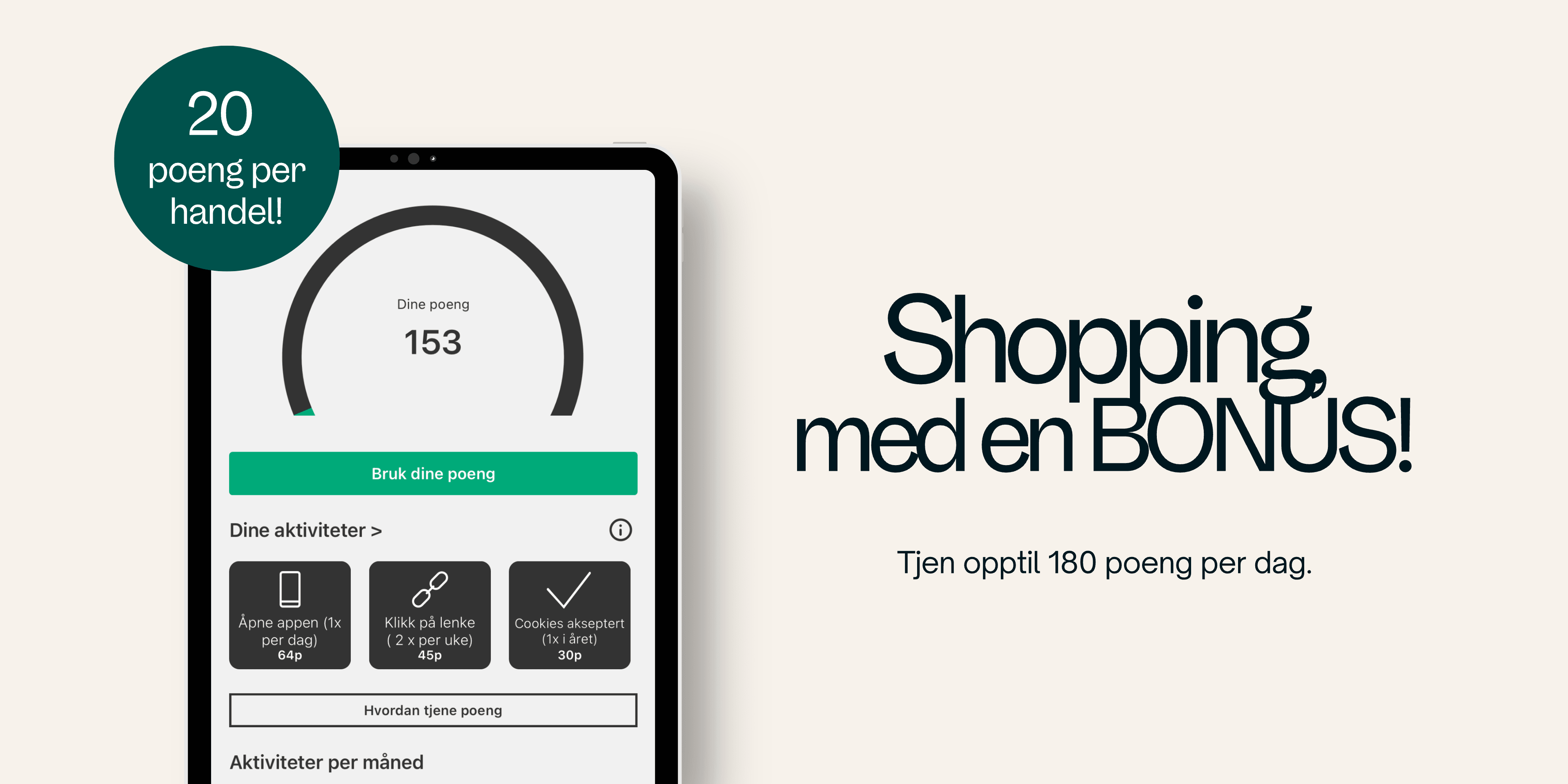 Shopping, med en BONUS!