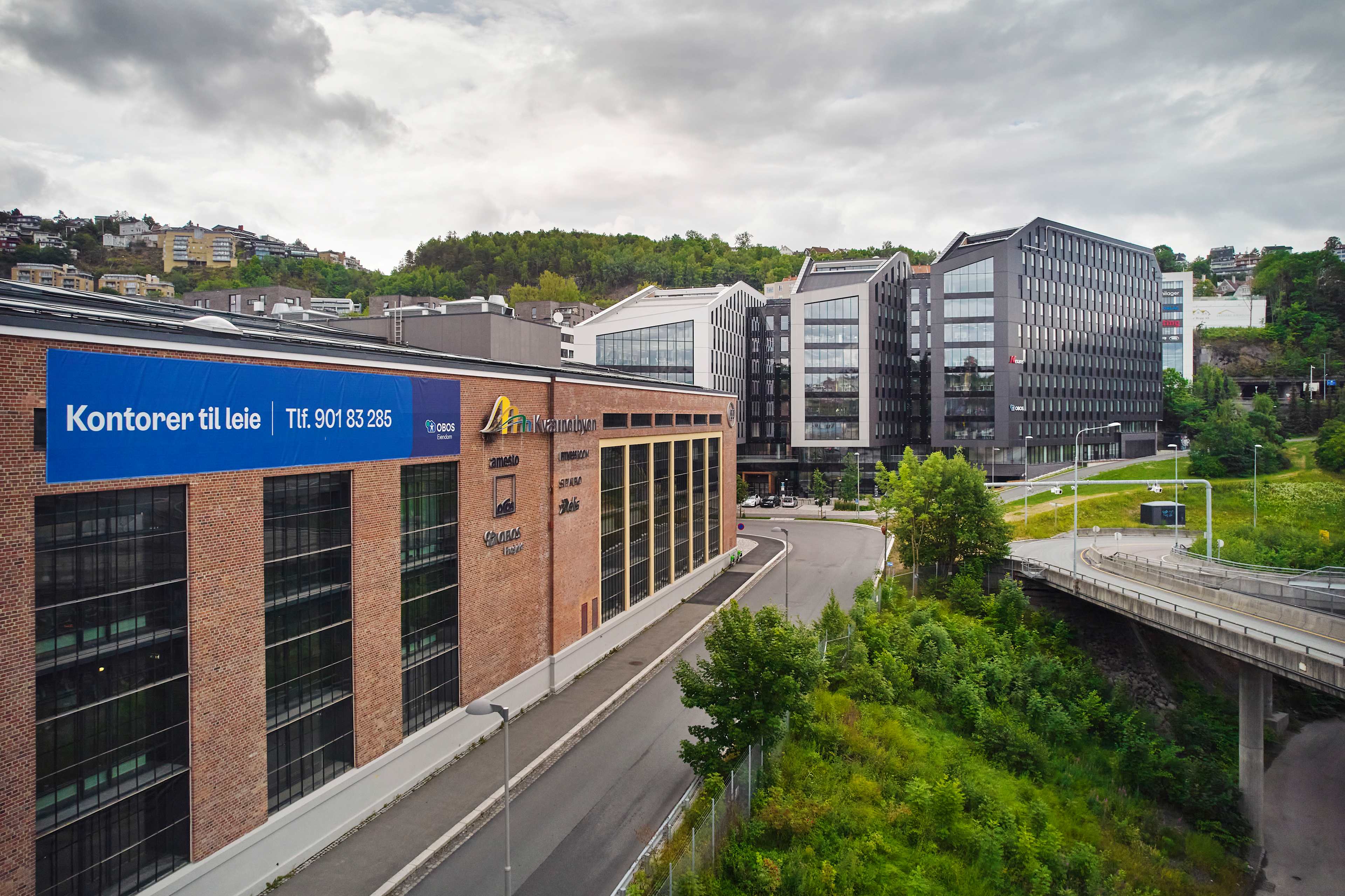 Kværnerhallen fra siden