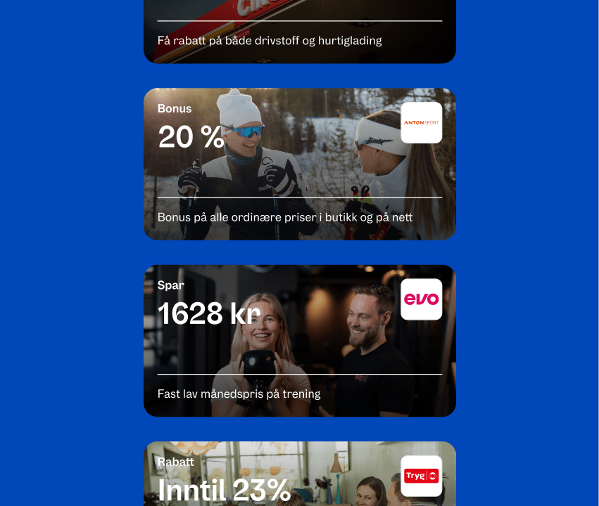Bilde av personaliserte fordeler i obos-appen