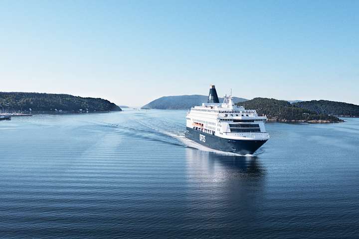 Båten Pearl Seaways på havet