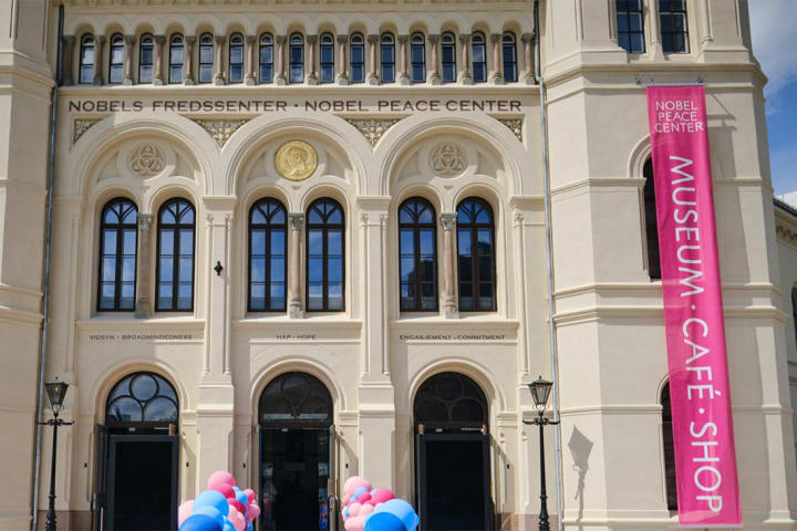 Entrén till Nobels fredscenter
