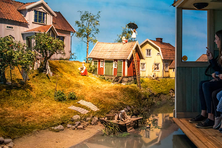 Sagotaget pa Junibacken 