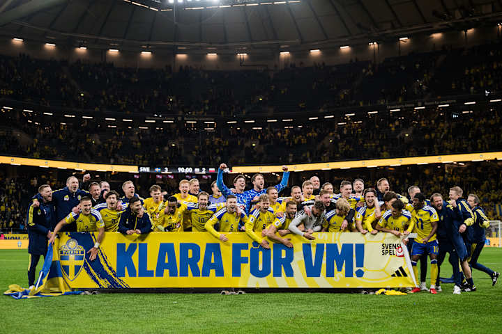 Herrlandslaget firar VM
