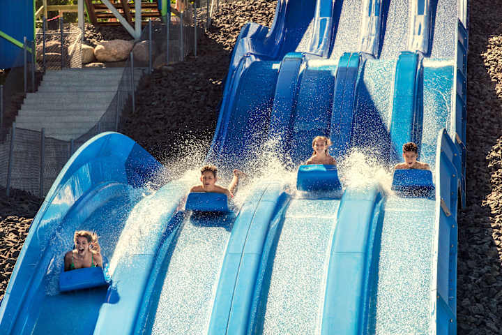 Rutschkana på Skara Sommarland 