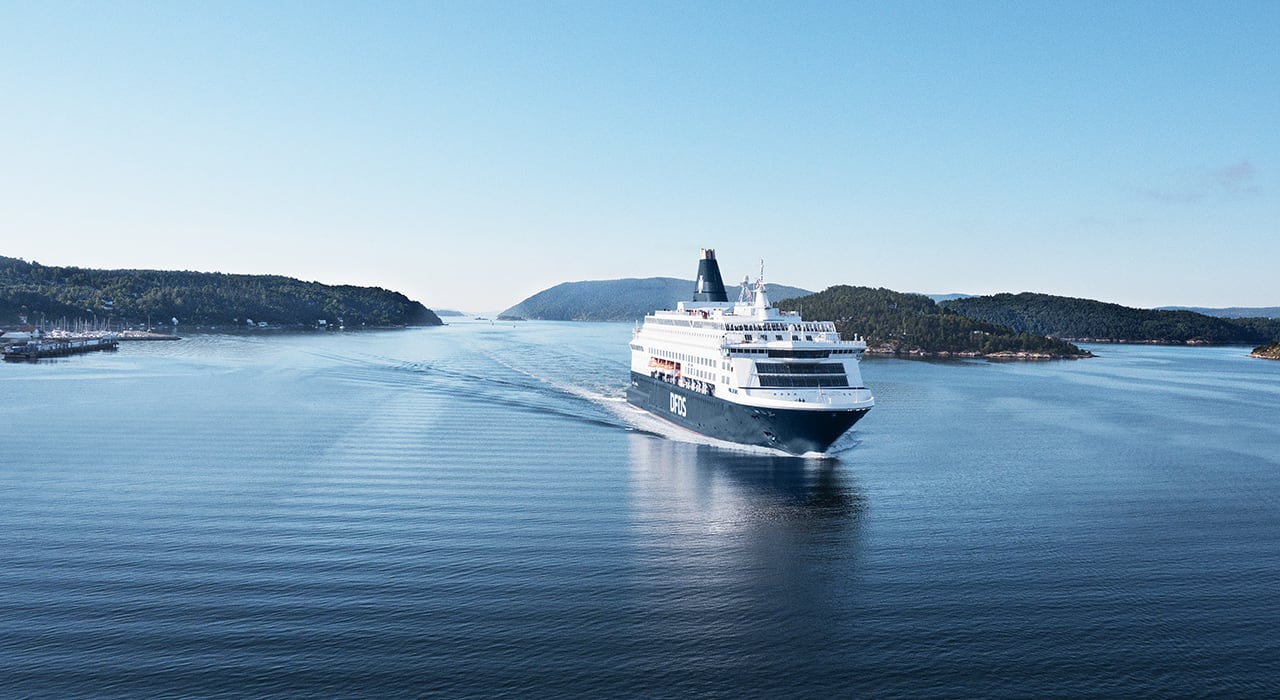 Båten Pearl Seaways på havet