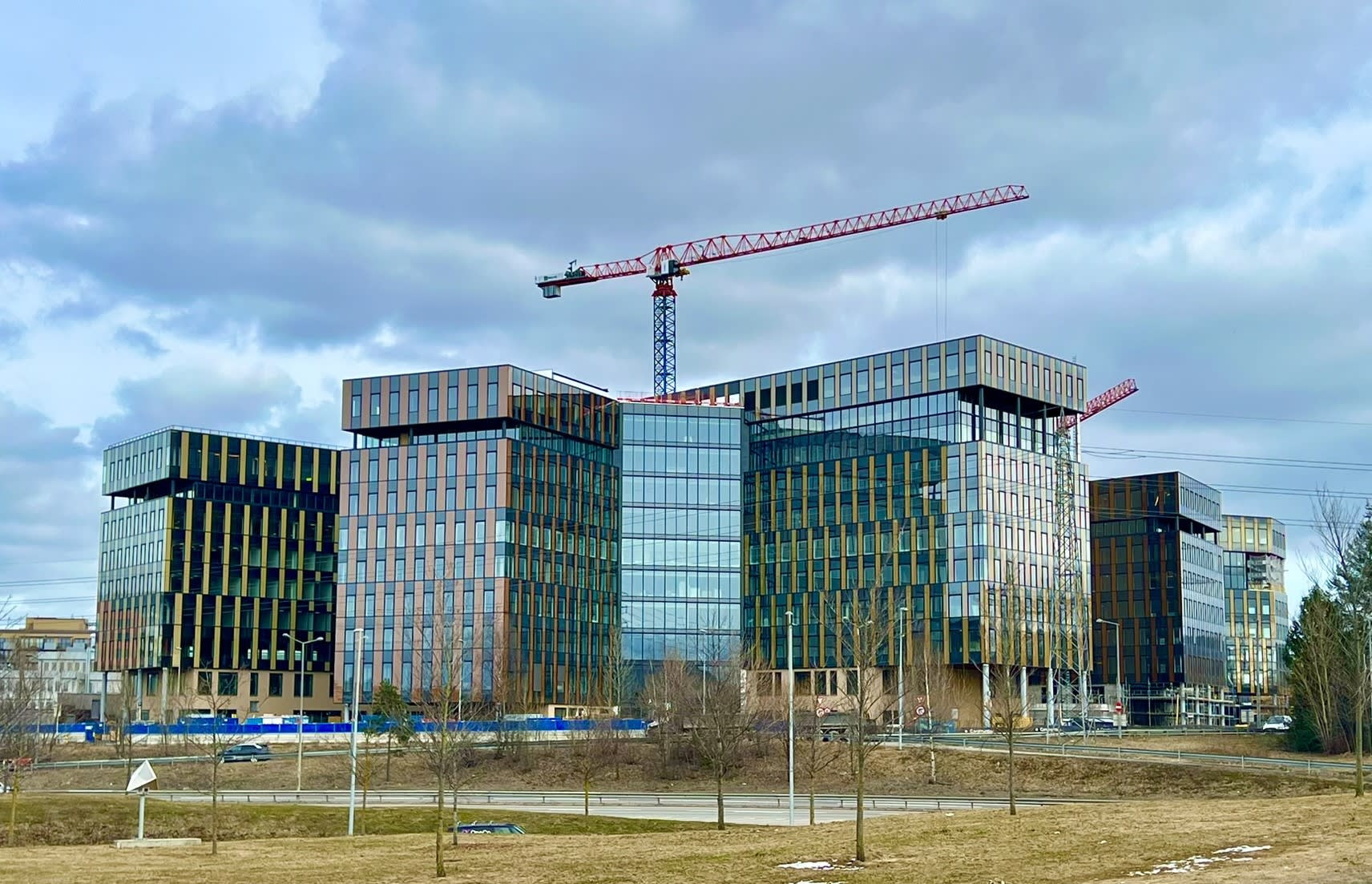 Det nye bygget av Construction City på Ulven.
