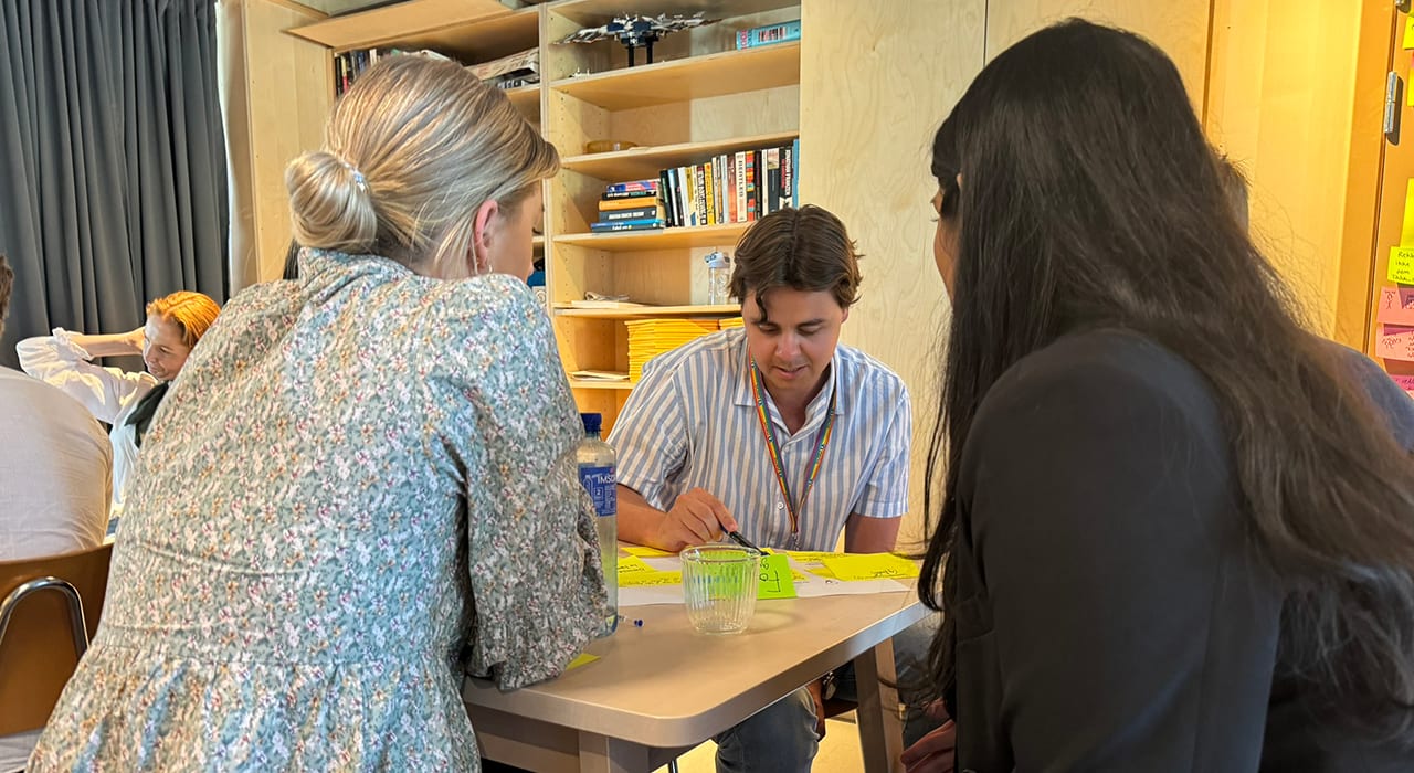 Summer internsa fra 2024 jobber på det tverrfaglige prosjektet.