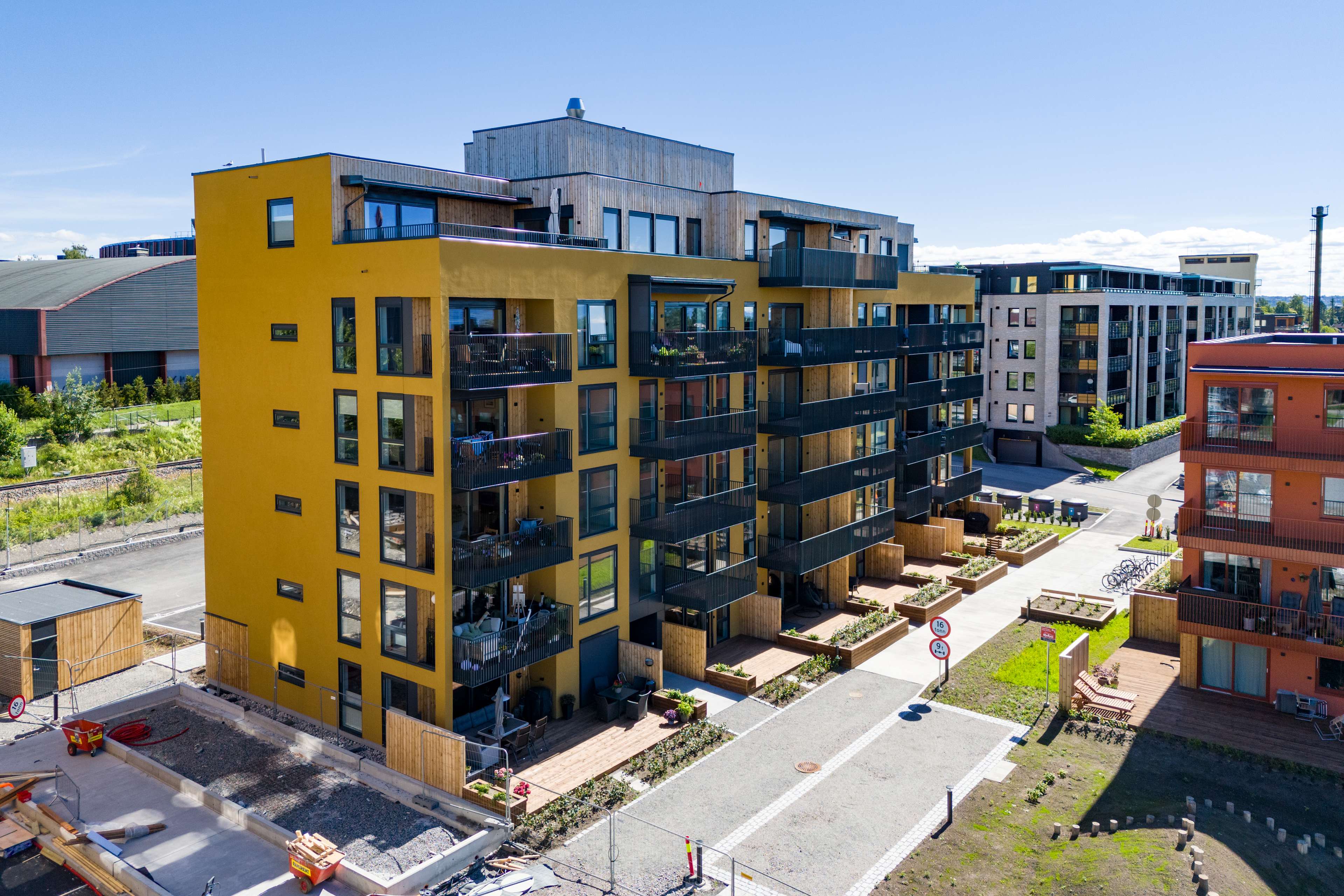 Foto av Stålverket Torg på Hamar.