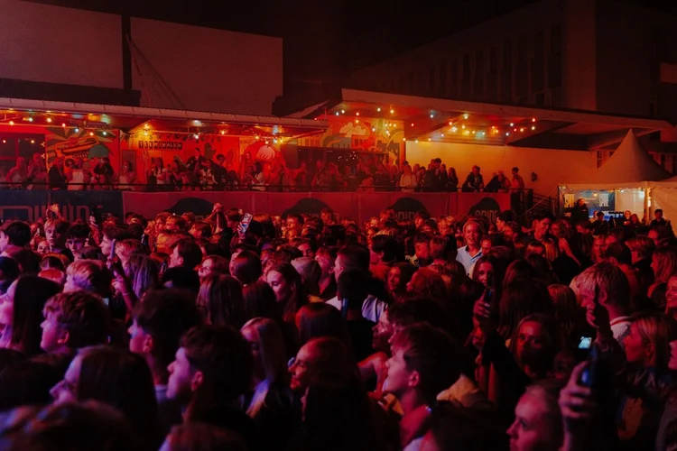 Publikum på Spirefest.