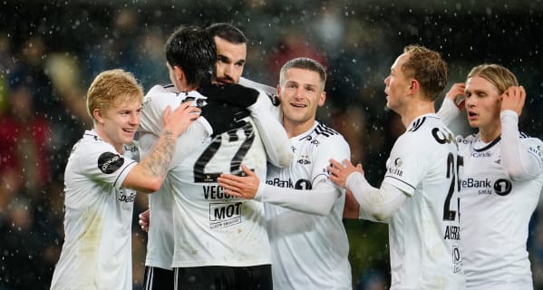 RBK-spillere feirer