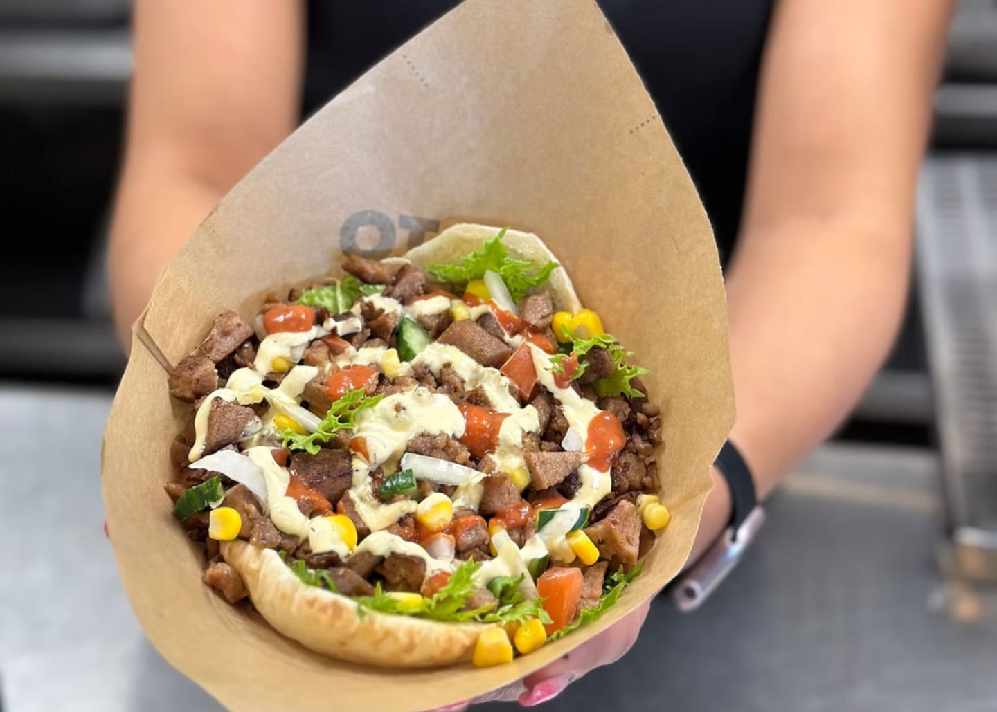 Kebab fra Bislett Kebab.