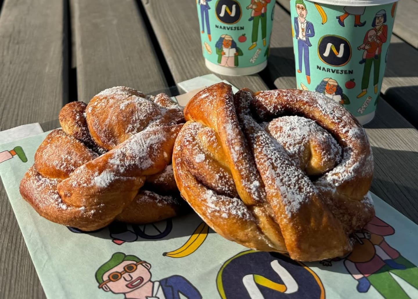 Bakst fra Narvesen.