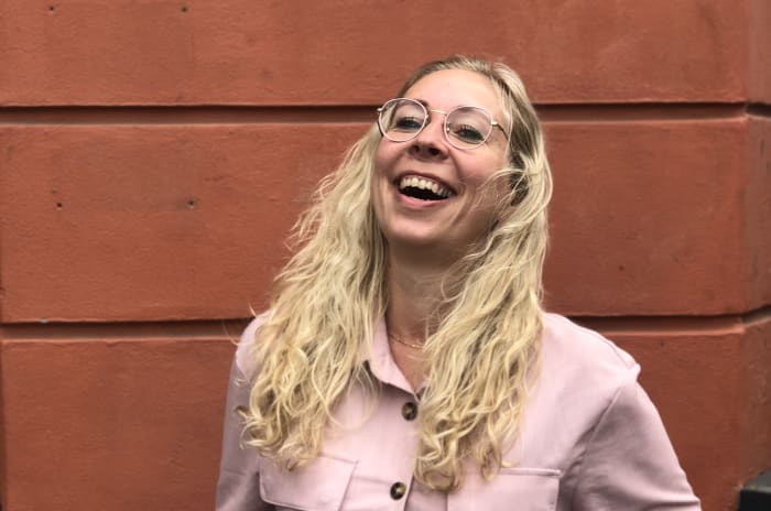 Portrett av Aslaug Tveit.