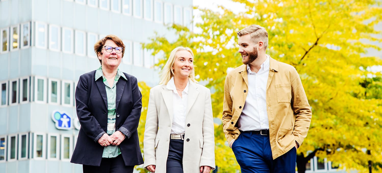 IT-konsulent Wenche Kristoffersen, siviløkonom Hanne Boge og sivilingeniør Kent Olav Hovstein Nordby har søkt seg til spennende jobber hos OBOS den siste tiden.