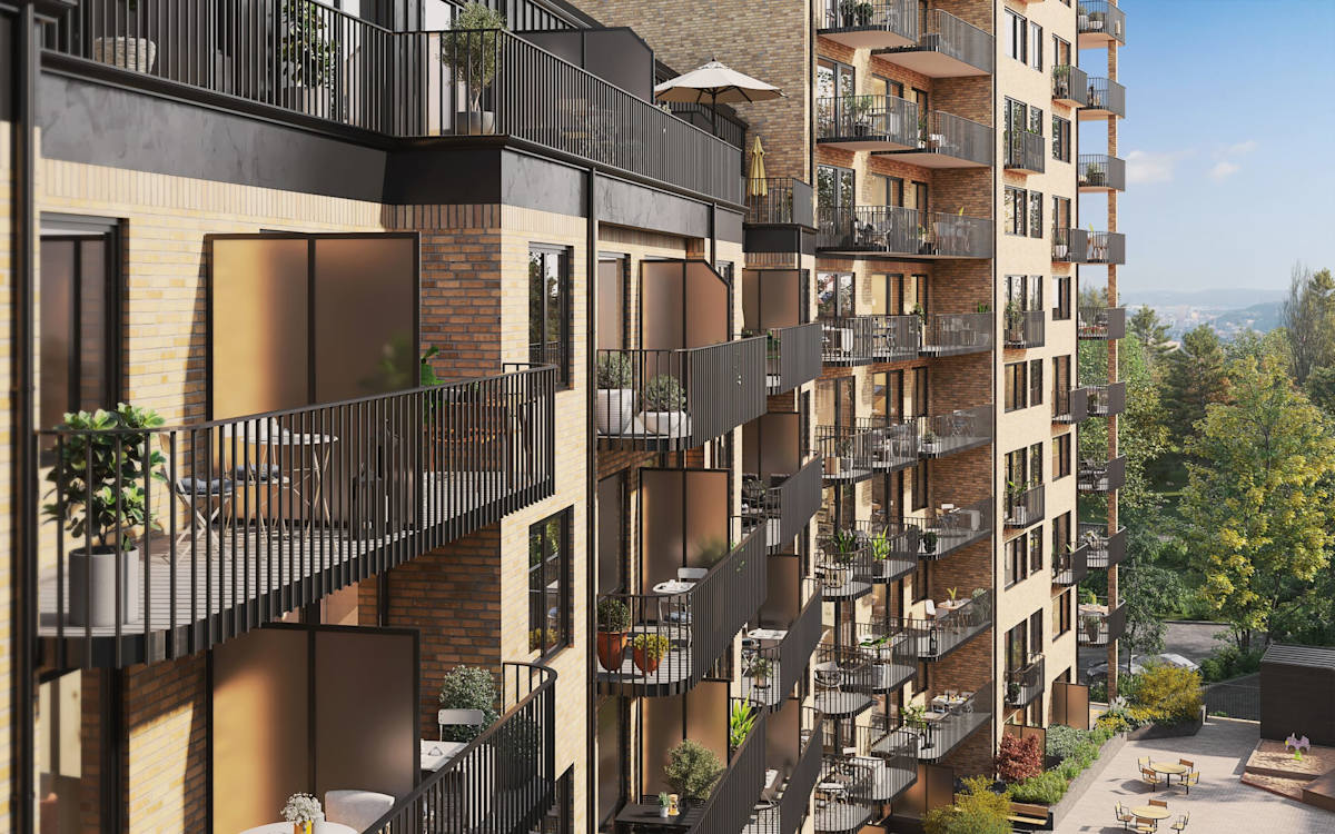 exteriör, lunden Örgryte