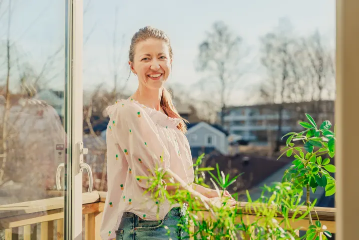 Foto av influenceren Kjersti Grønseth, også kjent som Forbrukerfrue.