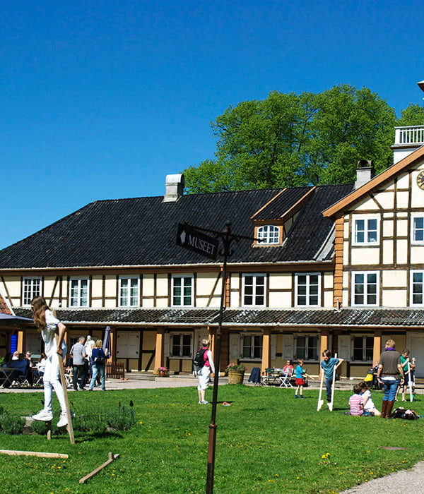 Bymuseet holder til i en koselig bygning i Frognerparken.