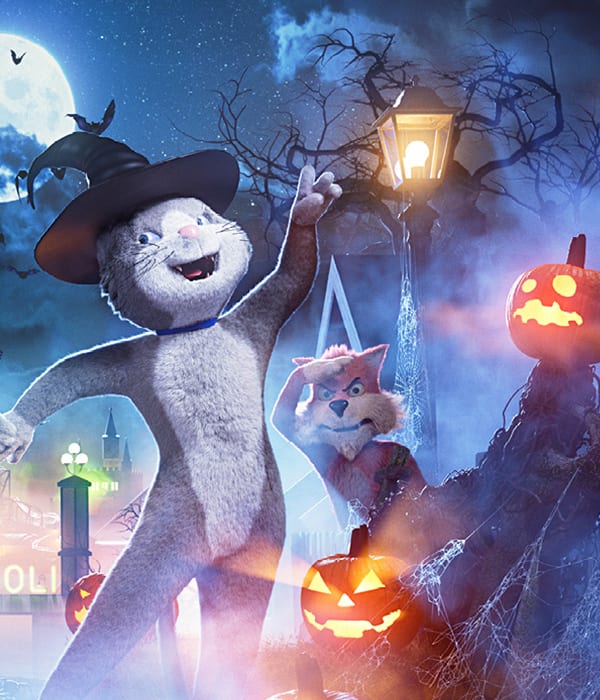 Pelle Svanslös på Halloween