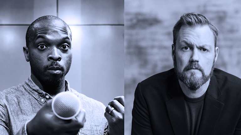 Kodjo Akolor och Kristoffer Appelquist